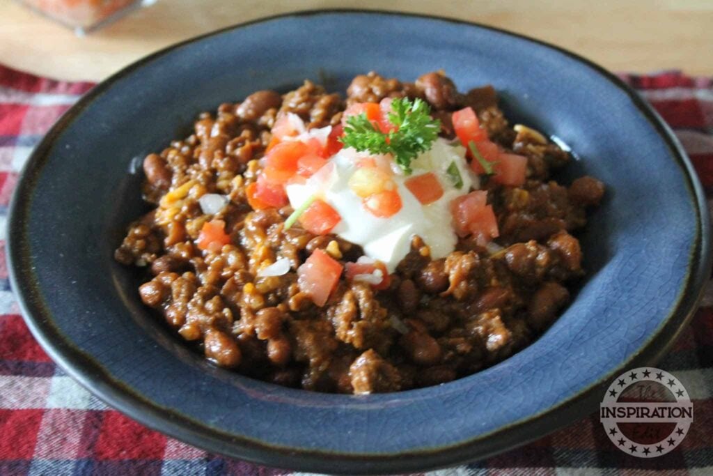 Instant Pot Cowboy Beans.