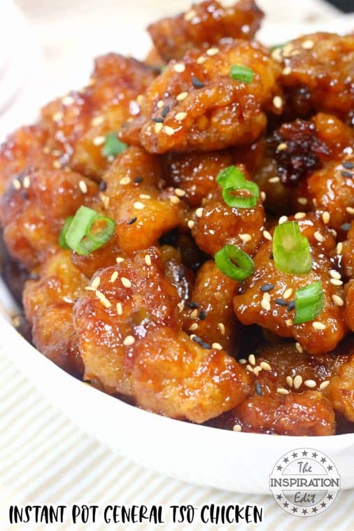instant pot general tso chicken