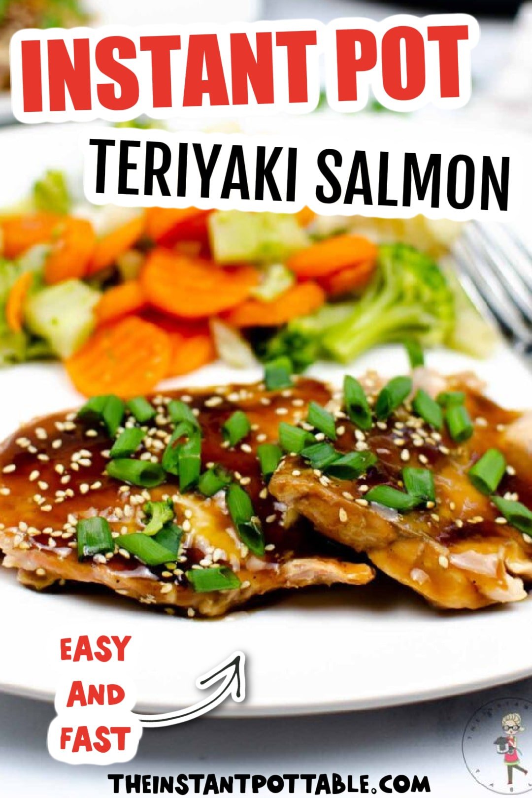 teriyaki salmon instant pot