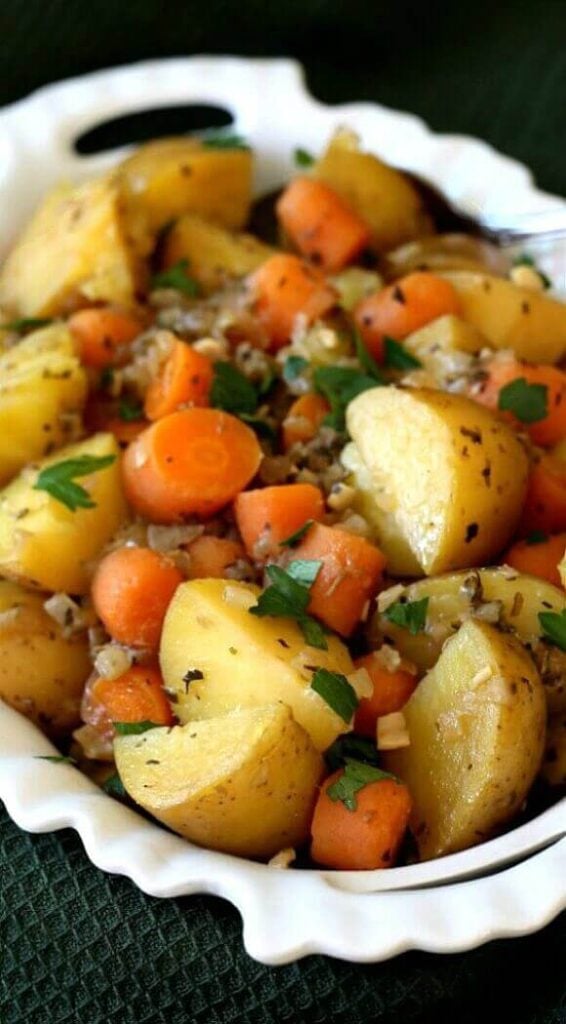 Instant Pot Potato Carrot Medley.