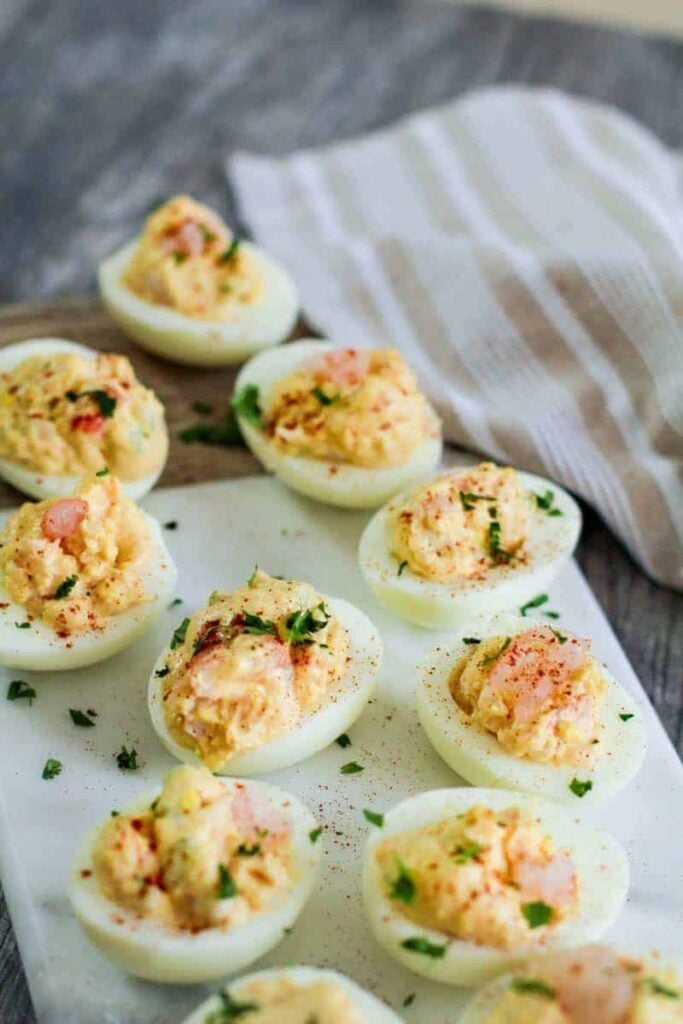 Weight Watchers Deviled Eggs.