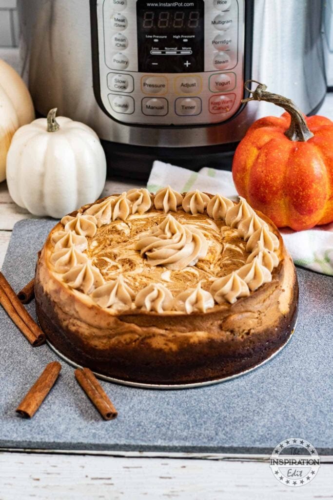 Pumpkin Cheesecake.