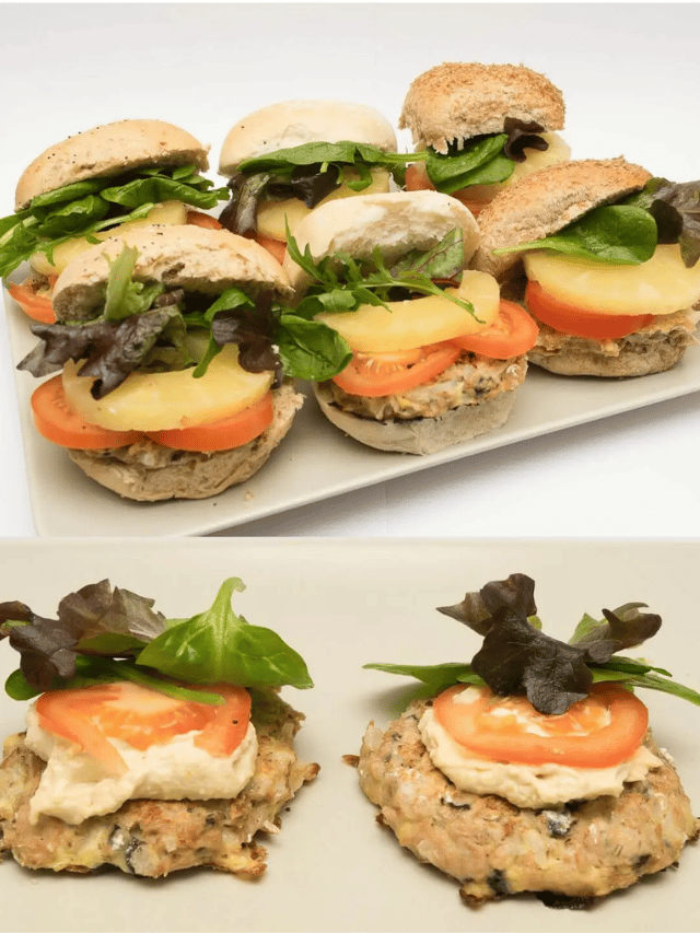 Homemade Tuna Burger Recipe Cover Image