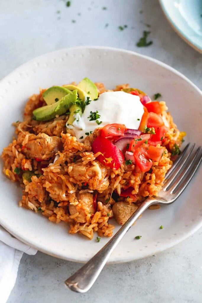 Instant Pot Fajita Rice.