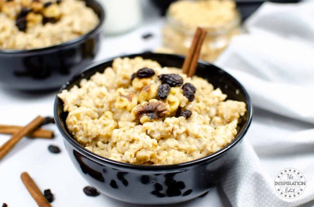 Foods That Start With I 13 Instant Pot Oatmeal With Maple And Brown Sugar