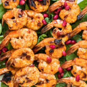 Smoked Shrimp Skewers: Paprika Shrimp.