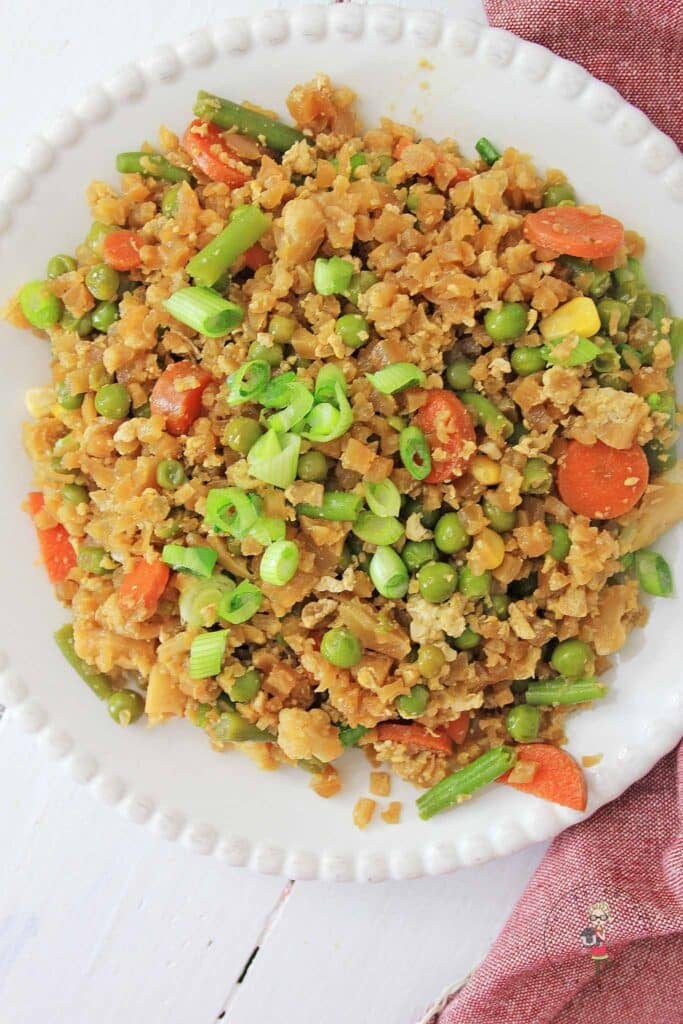 Instant Pot Cauliflower Fried Rice.