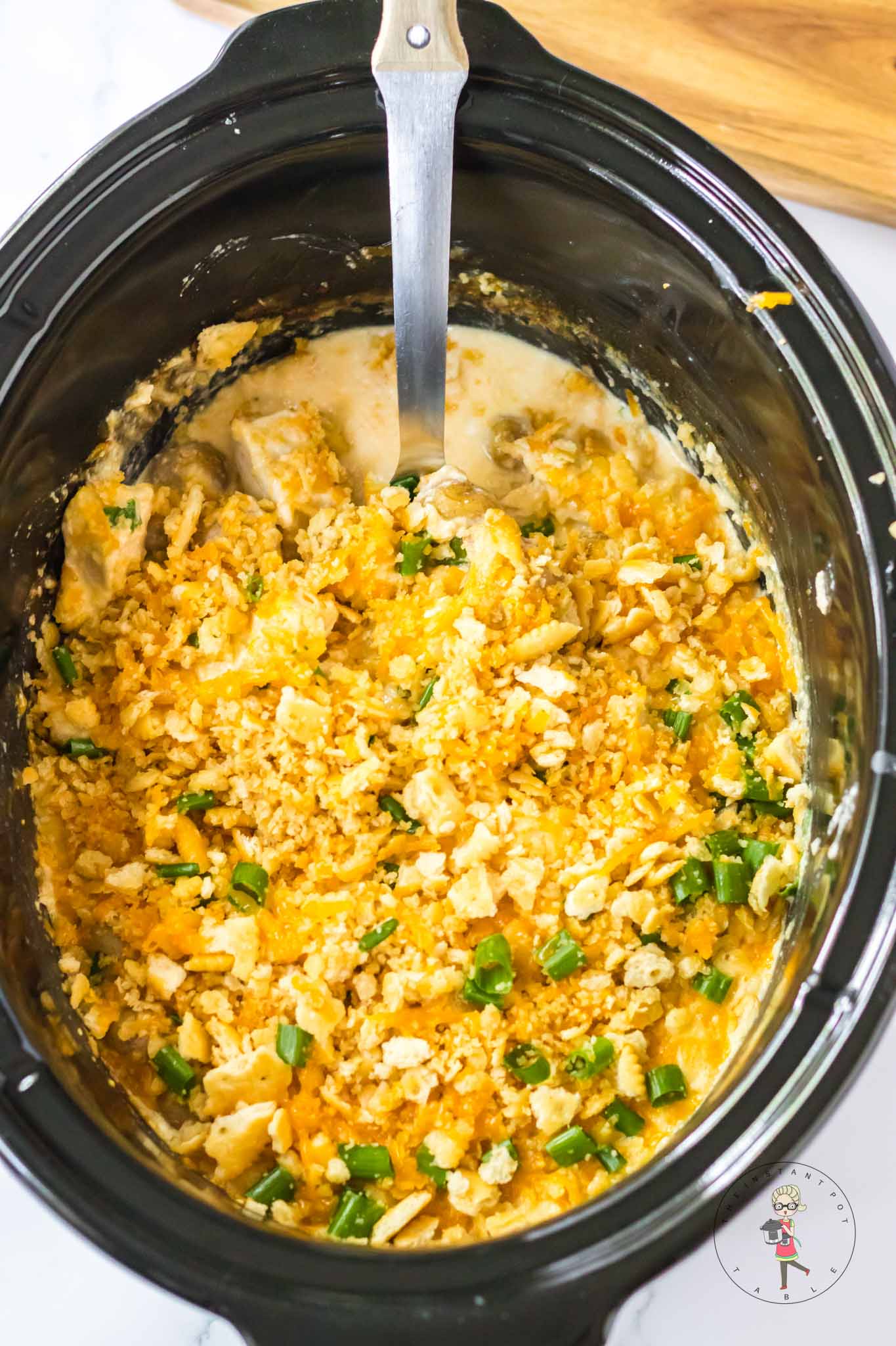 Slow Cooker Million Dollar Chicken Casserole The Instant Pot Table