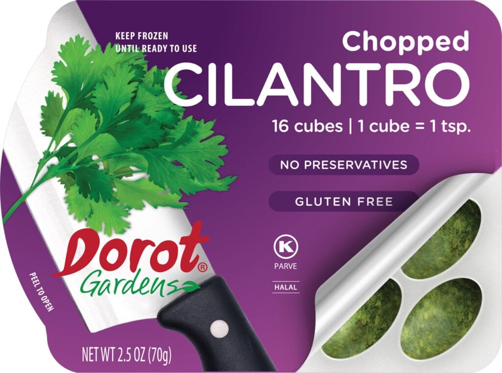 Dorot Gardens New Tray Cilantro.