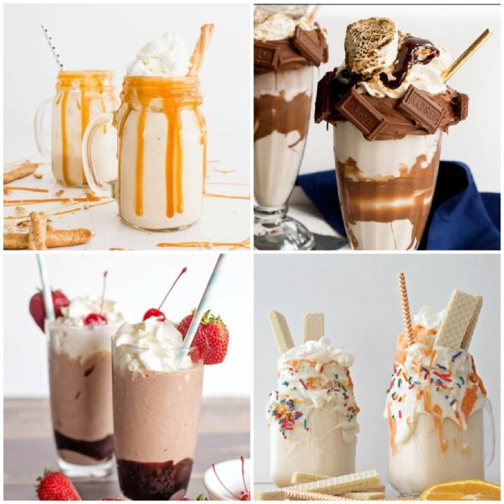 Milkshake recipes.